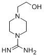 1-Piperazinecarboximidamide,4-(2-hydroxyethyl)-(9CI) 结构式