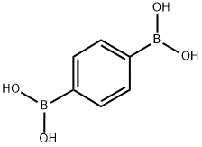 1,4-フェニレンジボロン酸 化学構造式