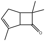 2,6,6-Trimethylbicyclo[3.2.0]hepta-2-ene-7-one Structure