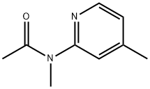 Acetamide, N-methyl-N-(4-methyl-2-pyridinyl)- (9CI) 结构式