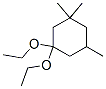 Cyclohexane, 1,1-diethoxy-3,3,5-trimethyl- (9CI) 结构式