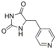 2,4-Imidazolidinedione,  5-(4-pyridinylmethyl)- Structure
