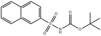 N-BOC-2-萘磺酰胺, 461441-06-5, 结构式