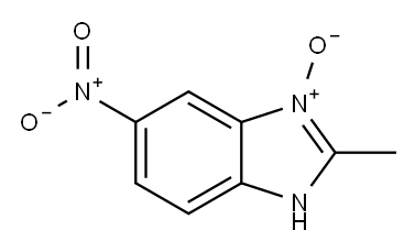 1H-Benzimidazole,2-methyl-5-nitro-,3-oxide(9CI) Structure