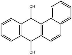 7,12-Dihydrobenz[a]anthracene-7,12-diol Struktur