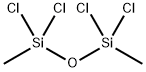 1,1,3,3-tetrachloro-1,3-dimethyldisiloxane  Struktur