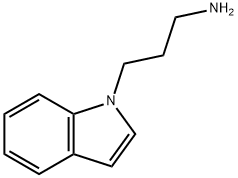 3-(1H-INDOL-1-YL)PROPAN-1-AMINE HYDROCHLORIDE Struktur