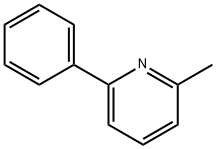 2-METHYL-6-PHENYLPYRIDINE Struktur