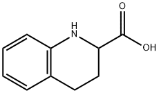 1,2,3,4-TETRAHYDRO-QUINOLINE-2-CARBOXYLIC ACID Structure