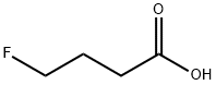 4-フルオロ酪酸 化学構造式