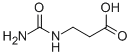 β-ウレイドプロピオン酸 化学構造式
