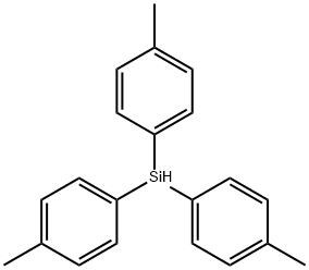 tris(4-methylphenyl)silicon 结构式