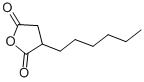 HEXYL SUCCINIC ANHYDRIDE 结构式