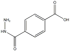 4-(肼羰基)苯甲酸 结构式