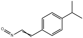 Benzene, 1-(1-methylethyl)-4-(2-nitrosoethenyl)- (9CI) 结构式