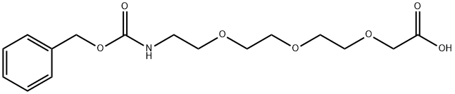 CBZ-9-AMINO-4,7-DIOXANONANOIC ACID 结构式