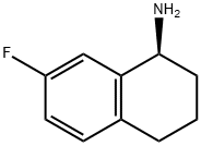 1-Naphthalenamine,7-fluoro-1,2,3,4-tetrahydro-,(1S)-(9CI) Struktur