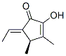 2-Cyclopenten-1-one,5-ethylidene-2-hydroxy-3,4-dimethyl-,(4R,5E)-(9CI)|