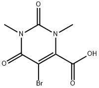 1,3-DIMETHYL-5-BROMOOROTIC ACID Struktur