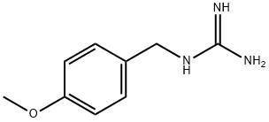 1-(4-甲氧基苄基)胍 结构式