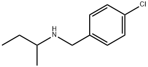 N-(4-クロロベンジル)-2-ブタンアミン HYDROCHLORIDE 化学構造式