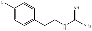N-[2-(4-CHLORO-PHENYL)-ETHYL]-GUANIDINE 结构式