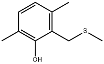 2,5-DIMETHYL-6-(METHYLTHIOMETHYL)PHENOL Structure