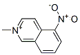 Isoquinolinium, 2-methyl-5-nitro- (9CI) Structure
