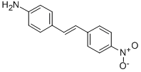 4-(4-nitrostyryl)aniline Struktur