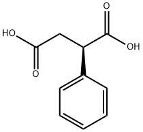 (R)-2-フェニルブタン二酸 化学構造式