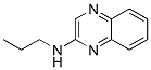 2-Quinoxalinamine,N-propyl-(9CI) Struktur