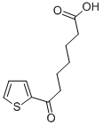 7-氧代-7-(噻吩-2-基)庚酸 结构式