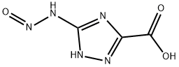 1H-1,2,4-Triazole-3-carboxylicacid,5-(nitrosoamino)-(9CI) 结构式