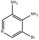 5-溴-3,4-二氨基吡啶 结构式