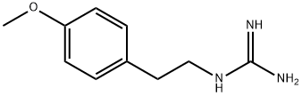 N-[2-(4-METHOXY-PHENYL)-ETHYL]-GUANIDINE 化学構造式