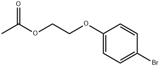 2-(4-Bromophenoxy)ethylacetate Structure