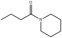 1-ピペリジノ-1-ブタノン 化学構造式