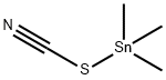 Trimethyl(thiocyanato)stannane Structure