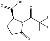 5-oxo-1-(trifluoroacetyl)proline 结构式