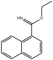 NAPHTHALENE-1-CARBOXIMIDIC ACID ETHYL ESTER 结构式