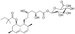 辛伐他汀酰基-Β-D-葡糖苷酸, 463962-56-3, 结构式