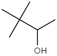 3,3-DIMETHYL-2-BUTANOL Struktur