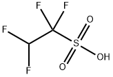 1,1,2,2-テトラフルオロエタンスルホン酸 化学構造式