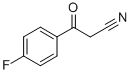 4-氟苯甲酰基乙腈 结构式
