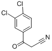 3,4-ジクロロベンゾイルアセトニトリル 化学構造式