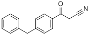 3-(4-BENZYL-PHENYL)-3-OXO-PROPIONITRILE Structure