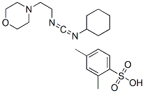 1-CYCLOHEXYL-3-(2-MORPHOLINOETHYL)CARBODIIMIDE METHO-P-TOLUENESULFONATE|4-(2-((环己基亚胺甲酰基)氨基)乙基)-4-甲基吗啉鎓对甲苯磺酸盐