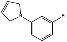 1-(3-BROMO-PHENYL)-2,5-DIHYDRO-1H-PYRROLE 结构式