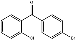 4-BROMO-2'-CHLOROBENZOPHENONE Structure
