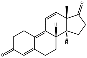 雌-4,9,11-三烯-3,17-二酮, 4642-95-9, 结构式